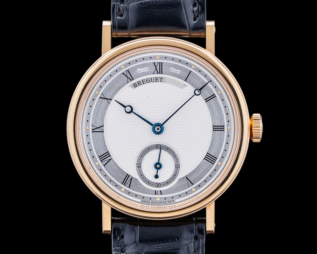 Breguet 5907BA Classique 5907 18K Yellow Gold Silver Dial