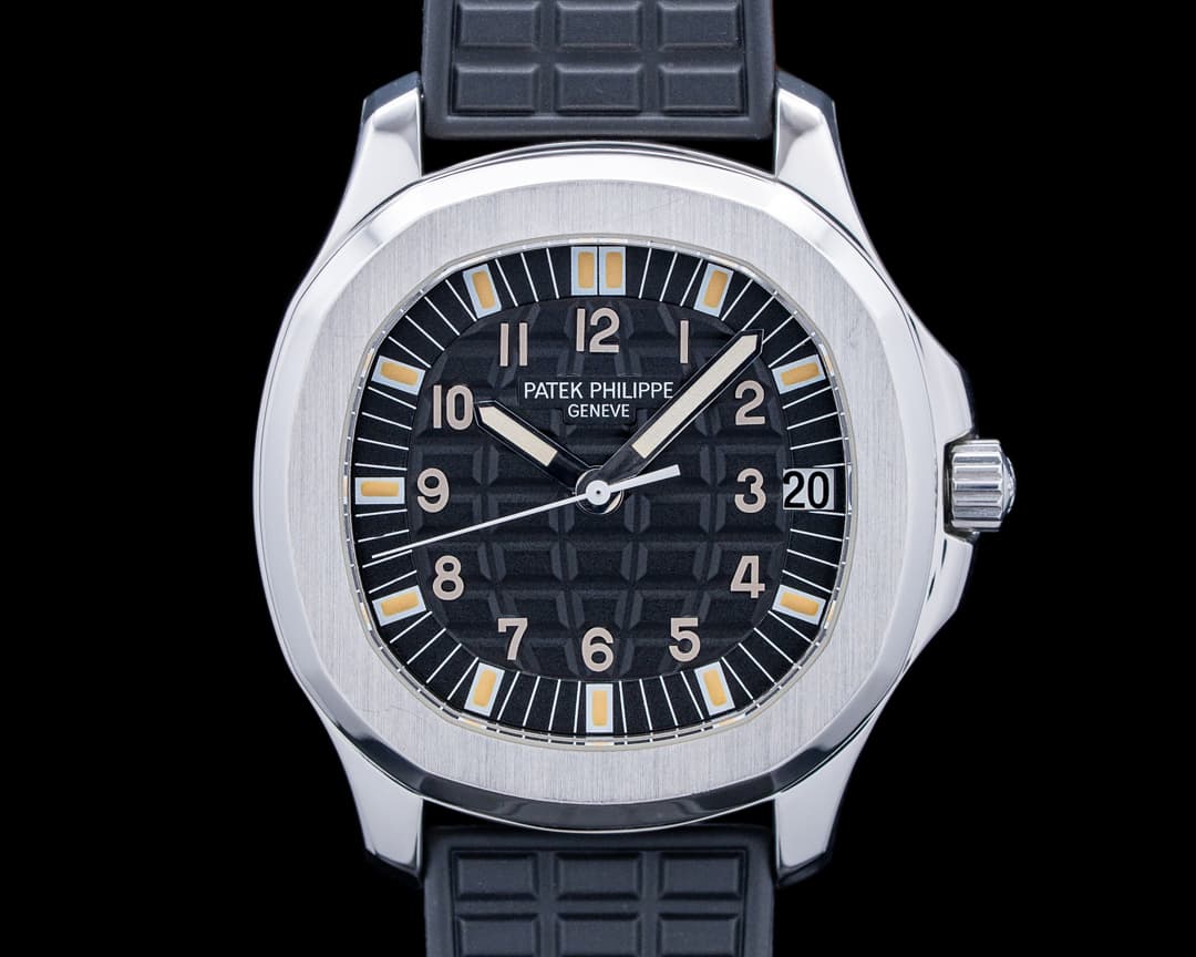 Image of Patek Philippe 5065/1A-001 Aquanaut Jumbo SS Black Dial