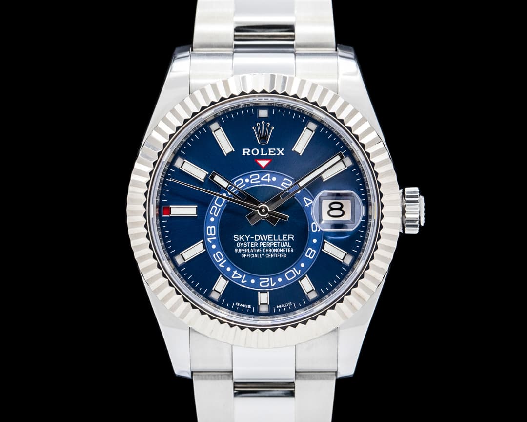 Rolex 326934 Sky-Dweller SS Blue Dial