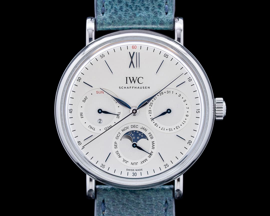 IWC IW344601 Portofino Perpetual Calendar SS Silver Dial