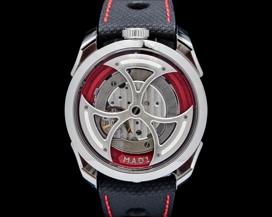 Image of MB&F M.A.D. 1 SS Red Dial
