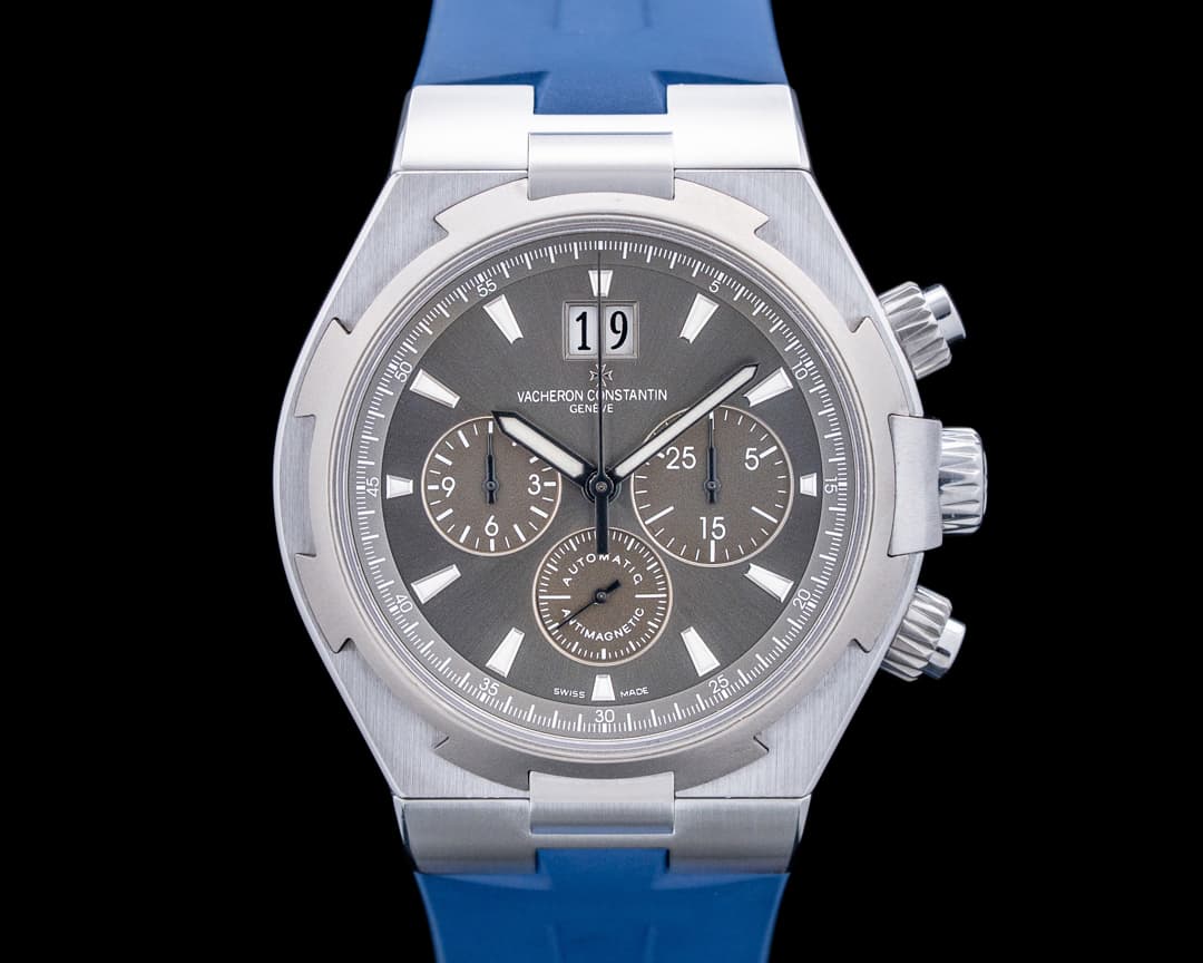Vacheron Constantin 49150 Overseas Chronograph Deep Stream Titanium Gray Dial