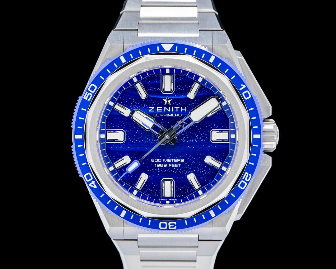 Image of Zenith Defy Extreme Diver Topper Edition Titanium Blue Dial LIMITED