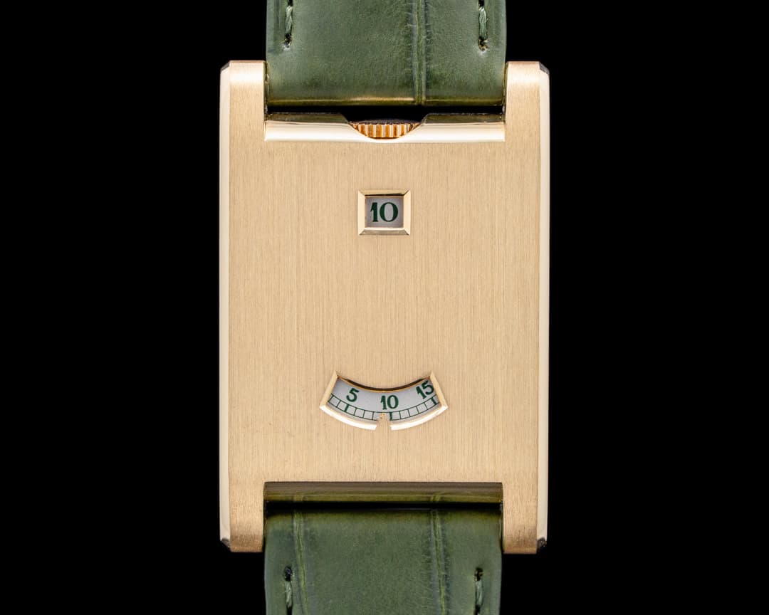 Image of Cartier WGTA0234 Tank a Guichets 18K Yellow Gold 2026