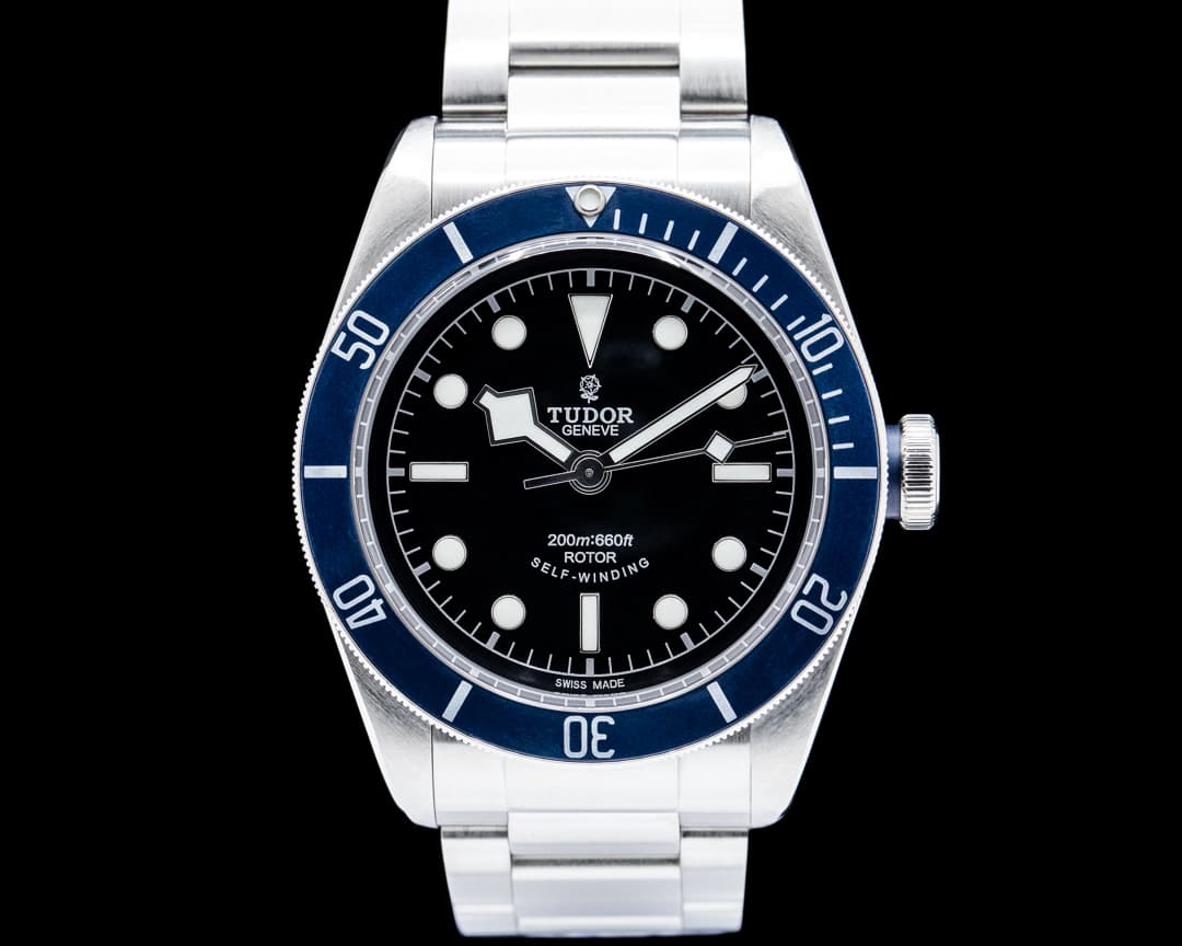 Tudor 79220B Heritage Black Bay Blue SS Black Dial
