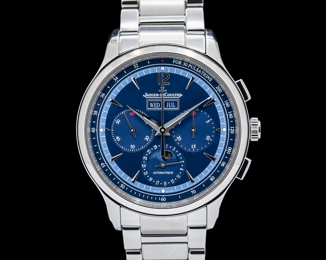 Image of Jaeger-LeCoultre Q4138180 Master Control Chronograph Calendar SS Blue Dial