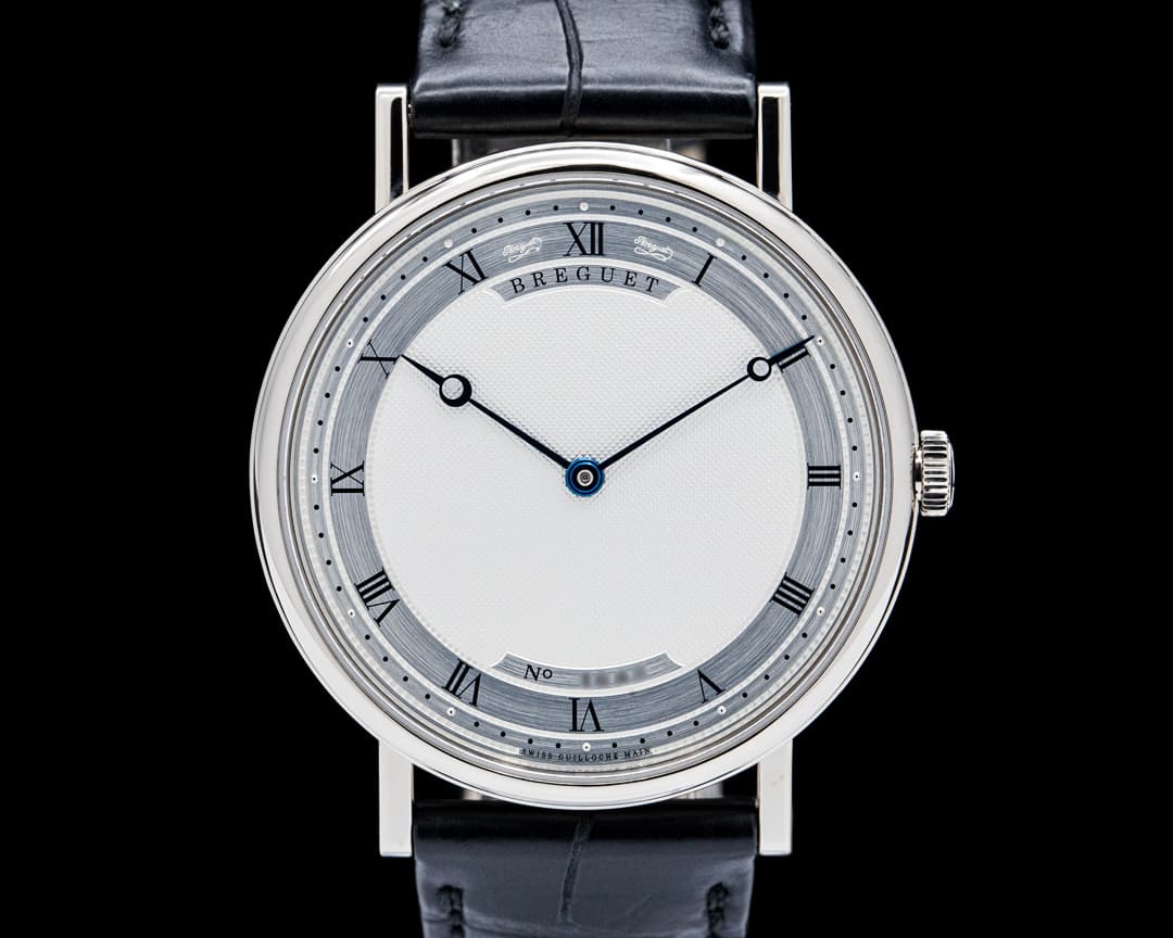 Breguet 5157BB Classique 18K White Gold Silver Dial