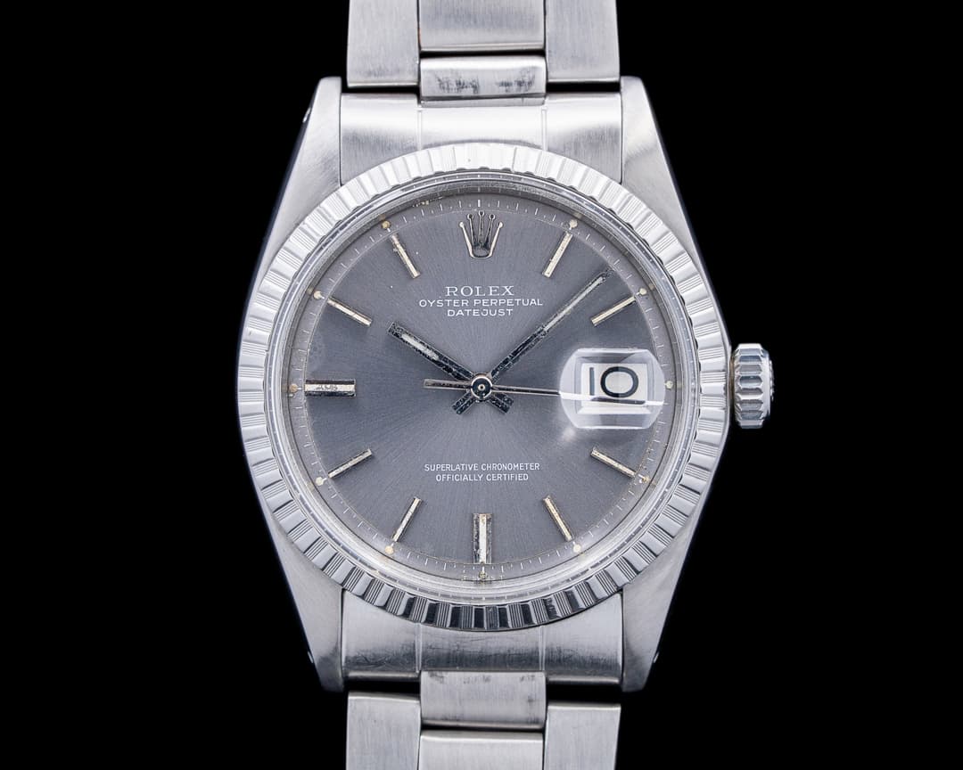 Rolex 1603 Vintage Datejust SS Gray Dial Circa. 1974