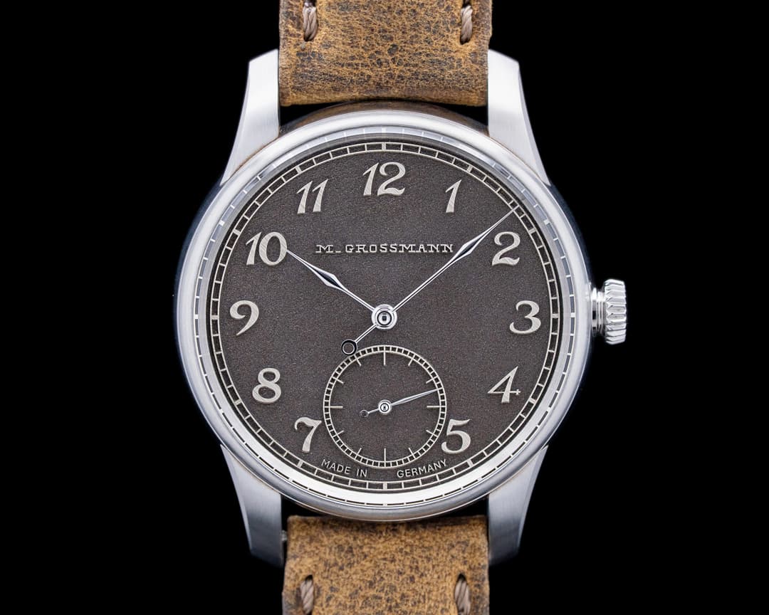 Image of Moritz Grossmann MG-003626 37 "Arabic Vintage" SS Brown Dial 2026