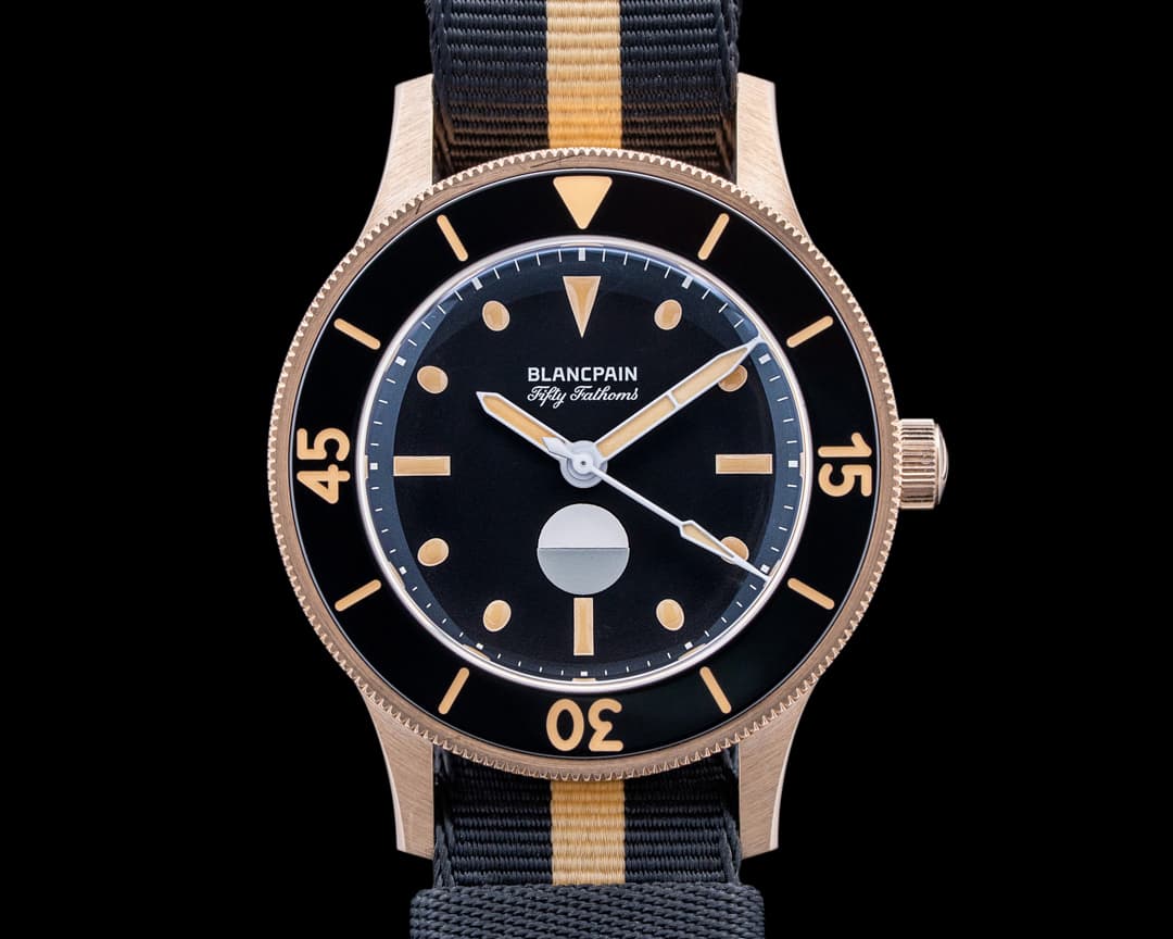 Blancpain 5901 Fifty Fathoms 70th Anniversary Act 3 Bronze Black Dial LIMITED