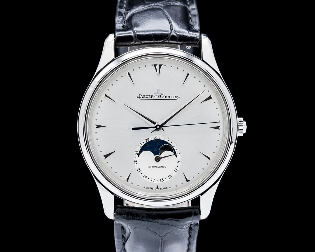 Jaeger-LeCoultre Q1368420 Master Ultra Thin Moon SS Silver Dial