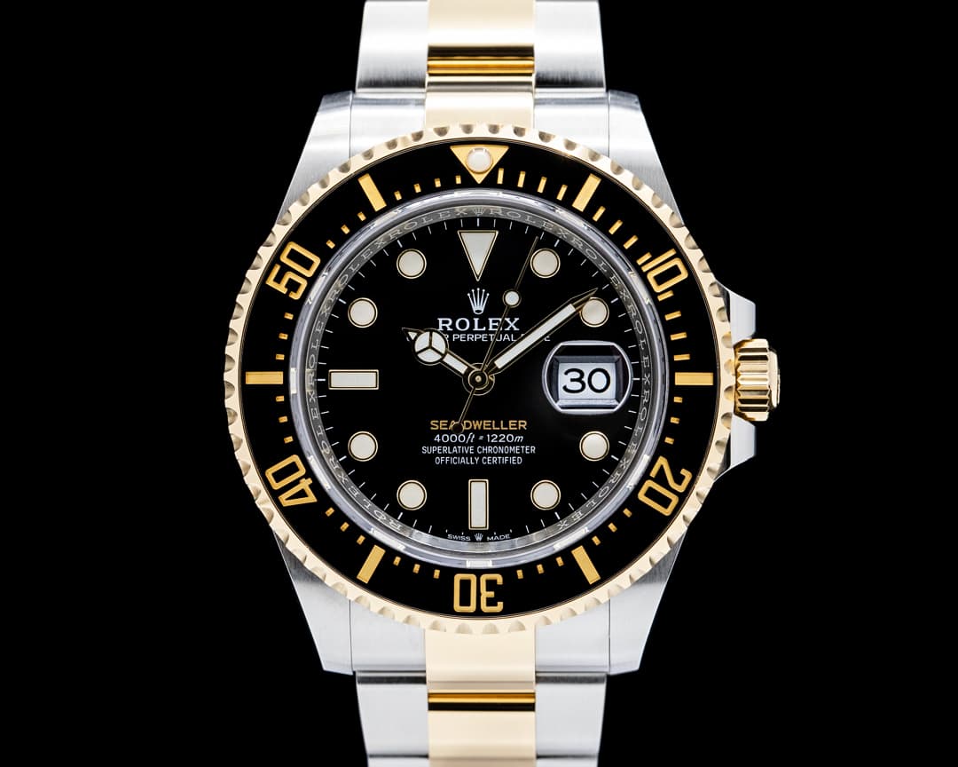 Rolex 126603 Sea-Dweller SS / 18K YG Black Dial