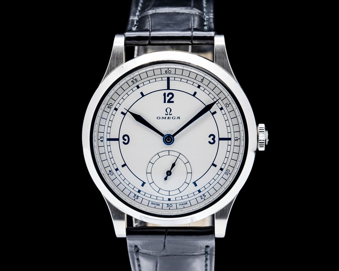 Omega CK 859 Specialties Museum Collection SS Silver Sector Dial