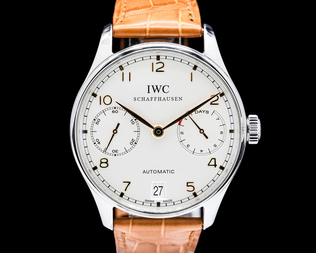 IWC Portugieser 7 Days SS Cream Dial