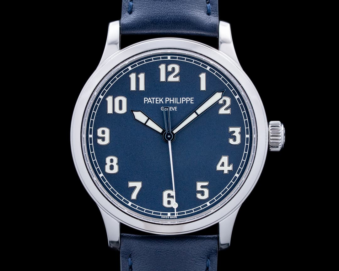 Patek Philippe 5522A Calatrava Pilot SS Blue Dial LIMITED