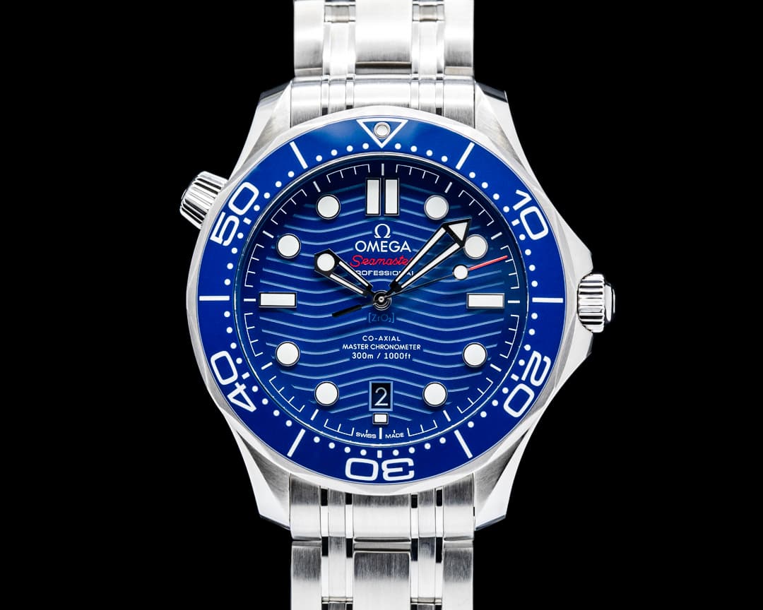 Image of Omega Seamaster Diver 300M 42MM SS Blue Dial