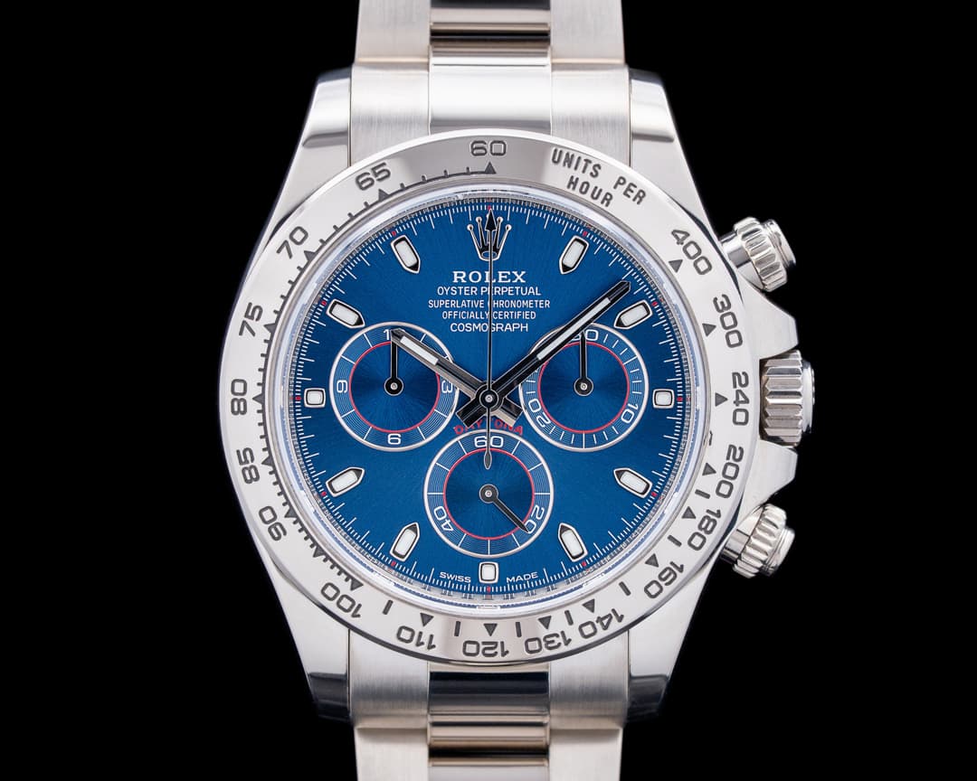 Image of Rolex 116509 Daytona 18K White Gold Blue Dial