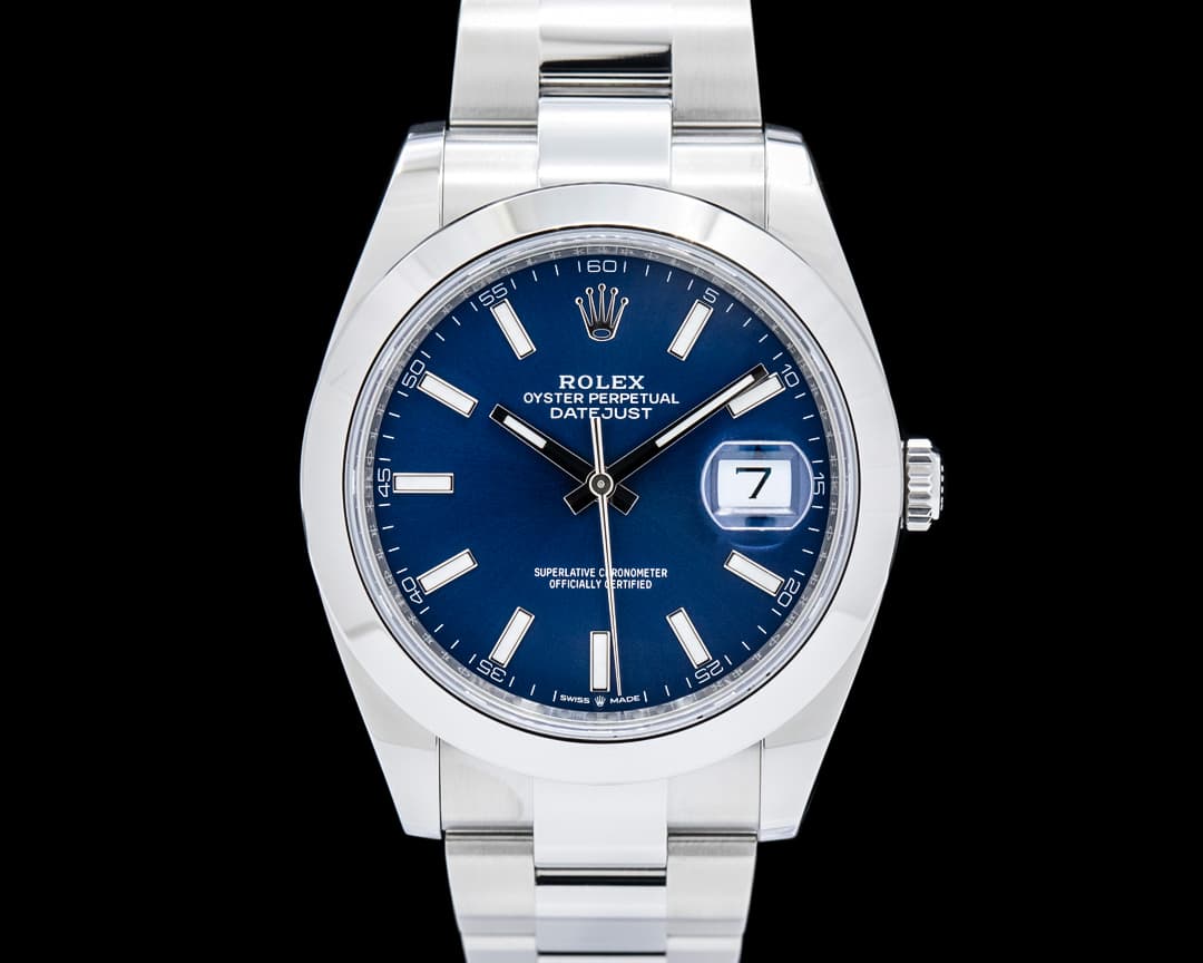 Image of Rolex 126300 Datejust 41 SS Blue Dial 2025
