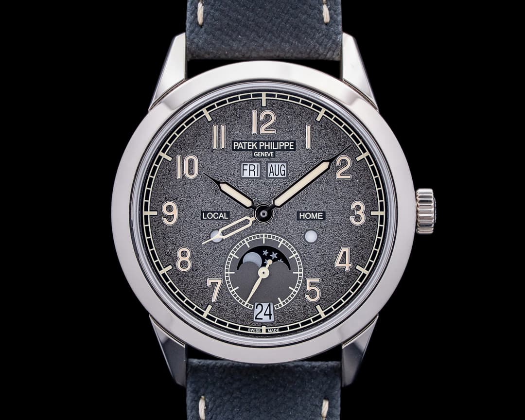 Patek Philippe 5326G Annual Calendar Travel Time 18K White Gold Gray Dial