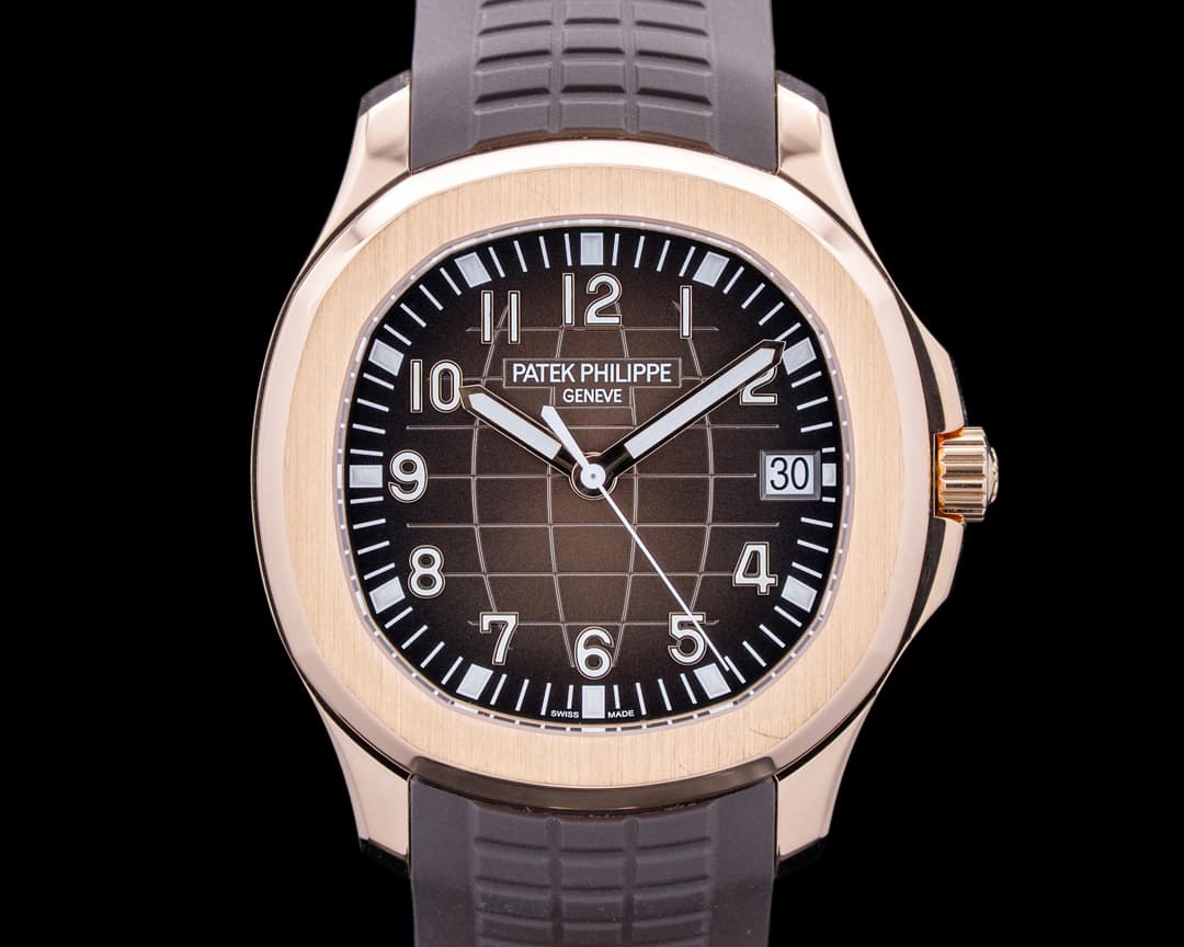 Patek Philippe 5167R Aquanaut 18K Rose Gold Brown Dial