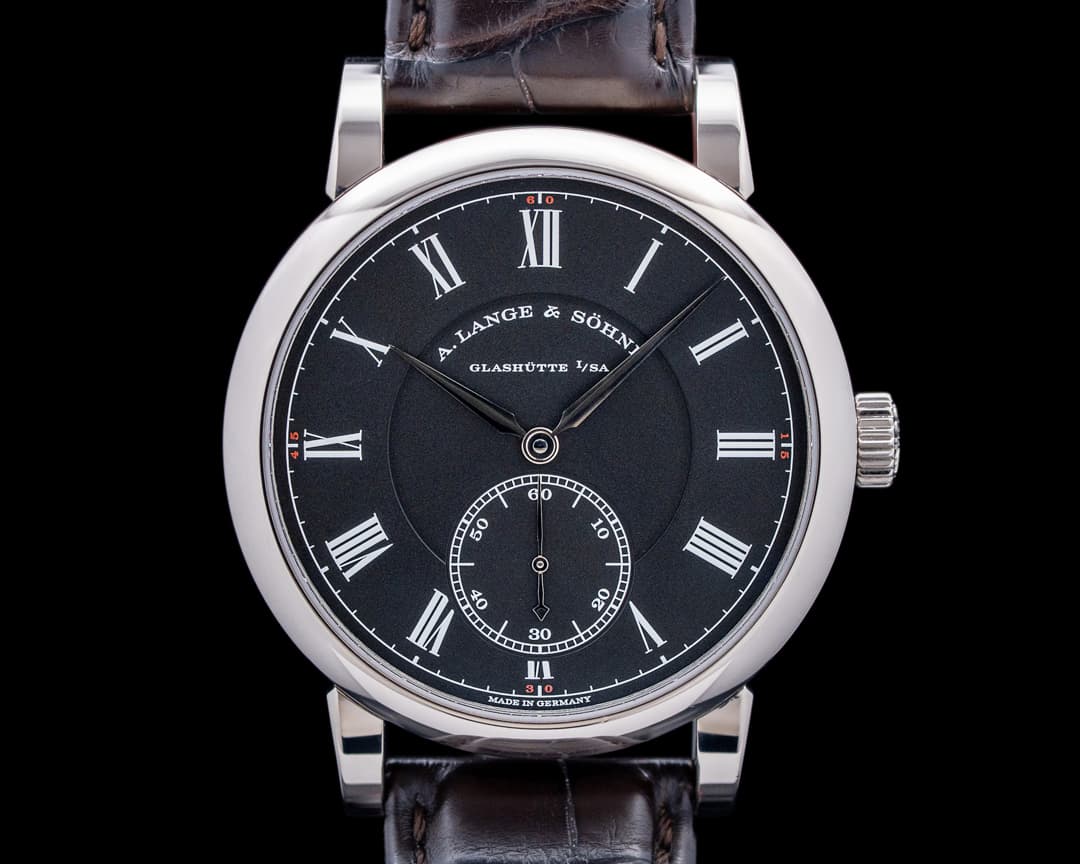 A. Lange & Söhne 260.028 Richard Lange Pour Le Merite 18K White Gold Black Dial LIMITED