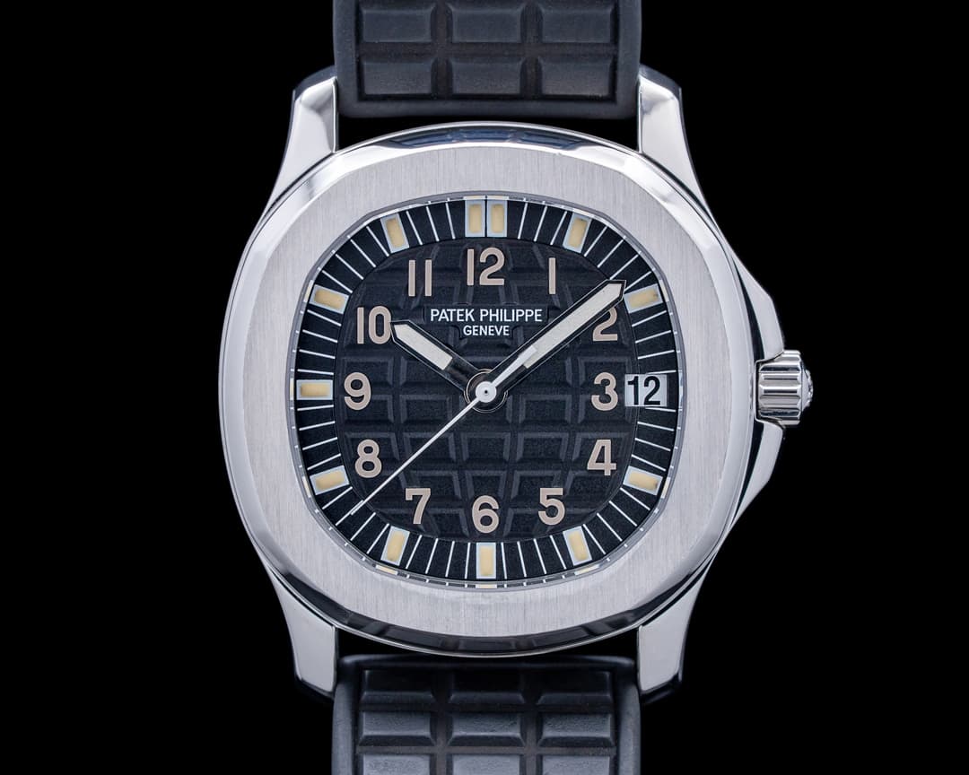 Image of Patek Philippe 5066A Aquanaut SS Black Dial