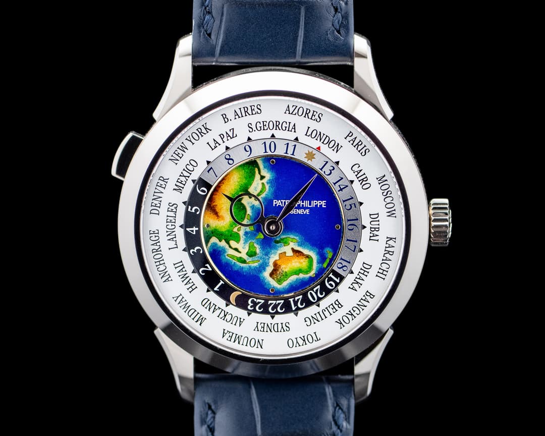Image of Patek Philippe 5231G-001 World Time 18K White Gold Enamel Dial 2026 UNWORN