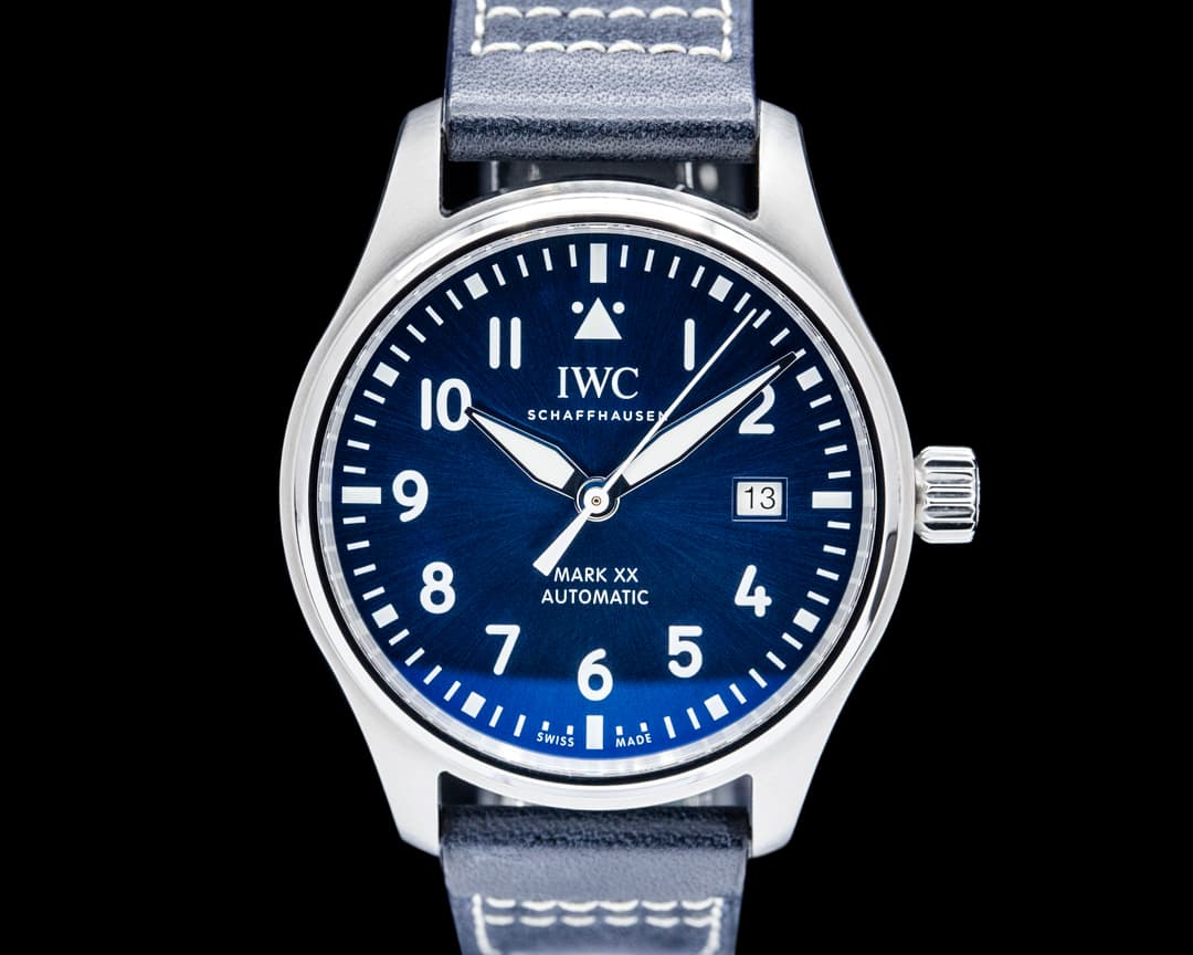 IWC IW328203 Pilot's Watch Mark XX SS Blue Dial