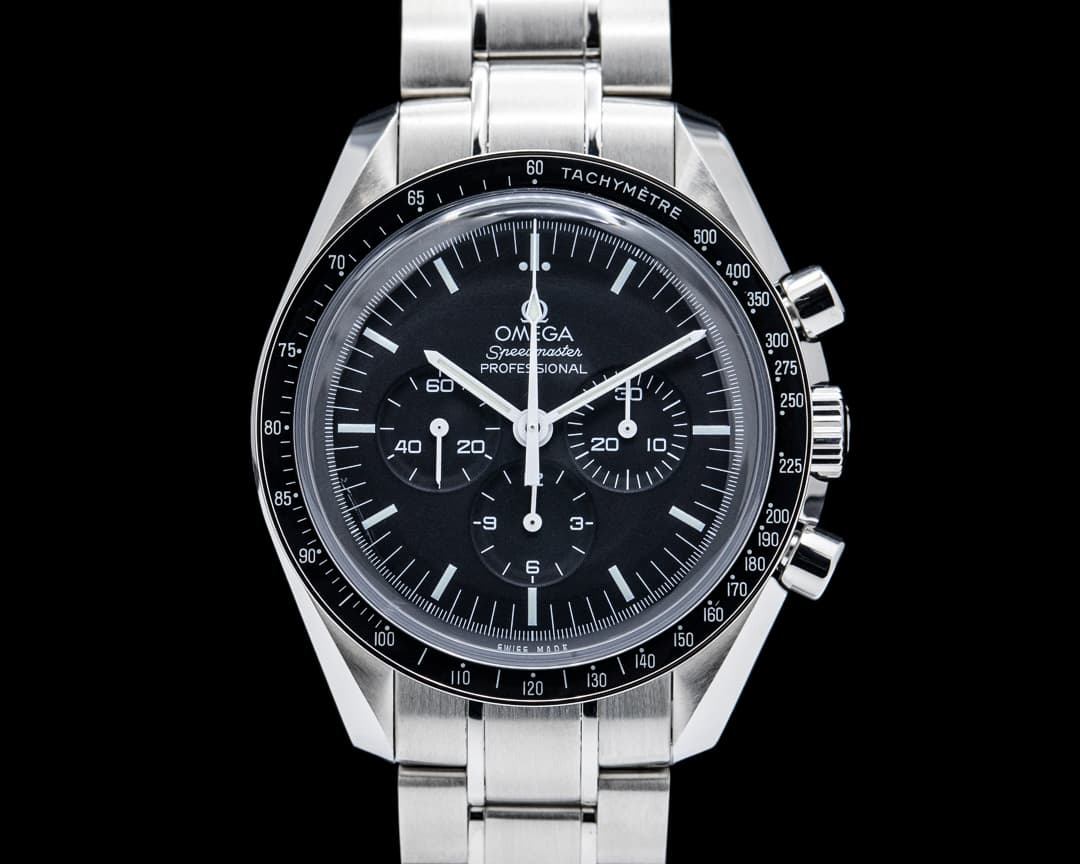 Image of Omega Speedmaster Professional SS Black Dial