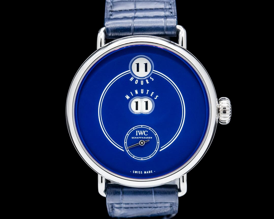 IWC IW505003 Tribute to Pallweber "150 Years" SS Blue Dial LIMITED