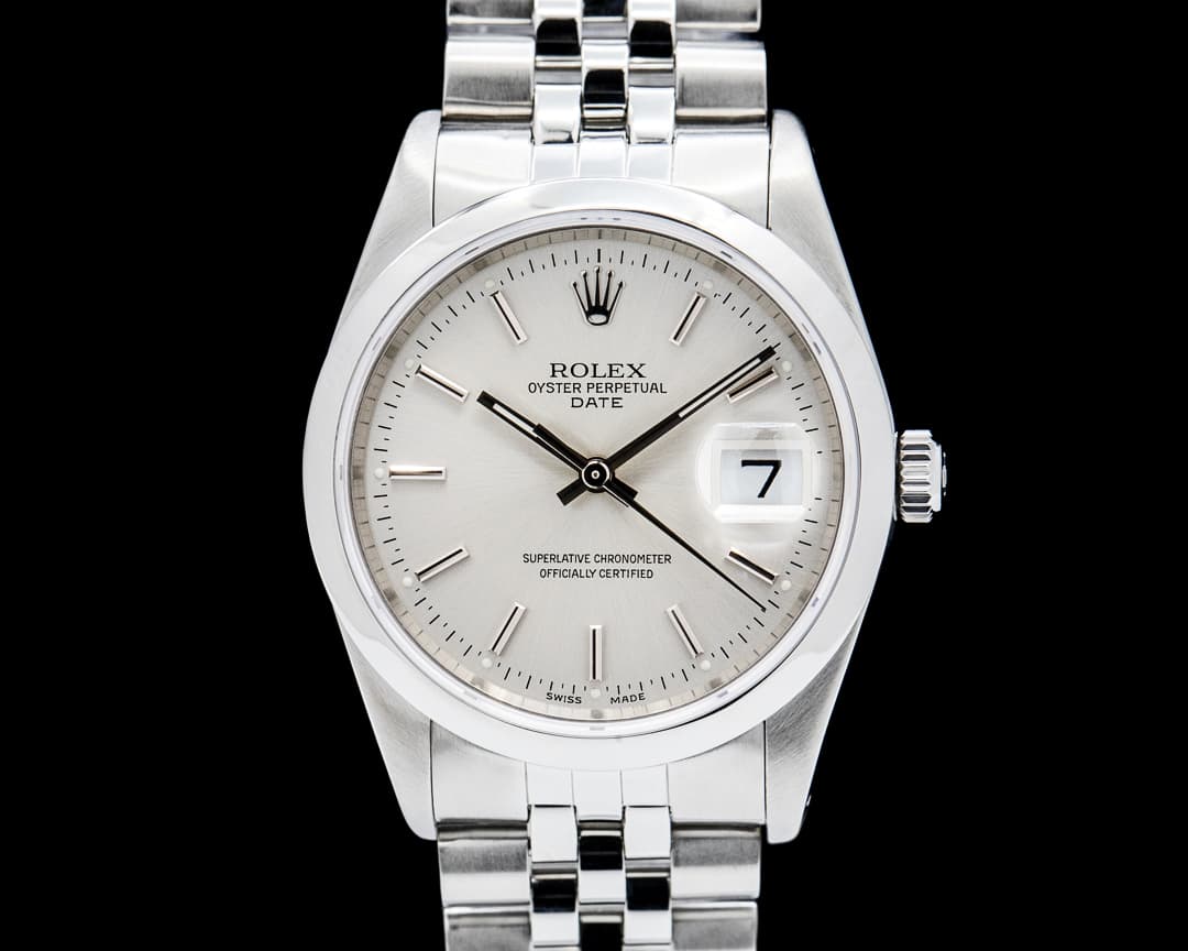 Image of Rolex 15200 Oyster Perpetual Date SS Silver Dial