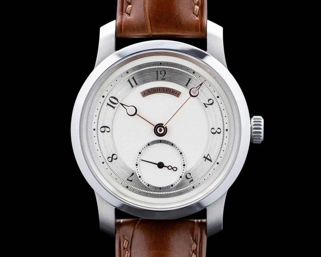 Image of J.N. Shapiro 477 Infinity Series Pure SS Frosted Silver Dial 2026 LIMITED