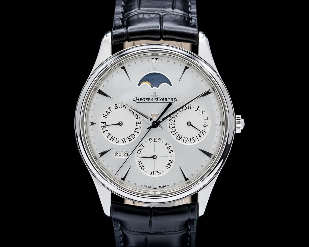 Jaeger-LeCoultre Master Ultra Thin Perpetual Calendar SS Silver Dial