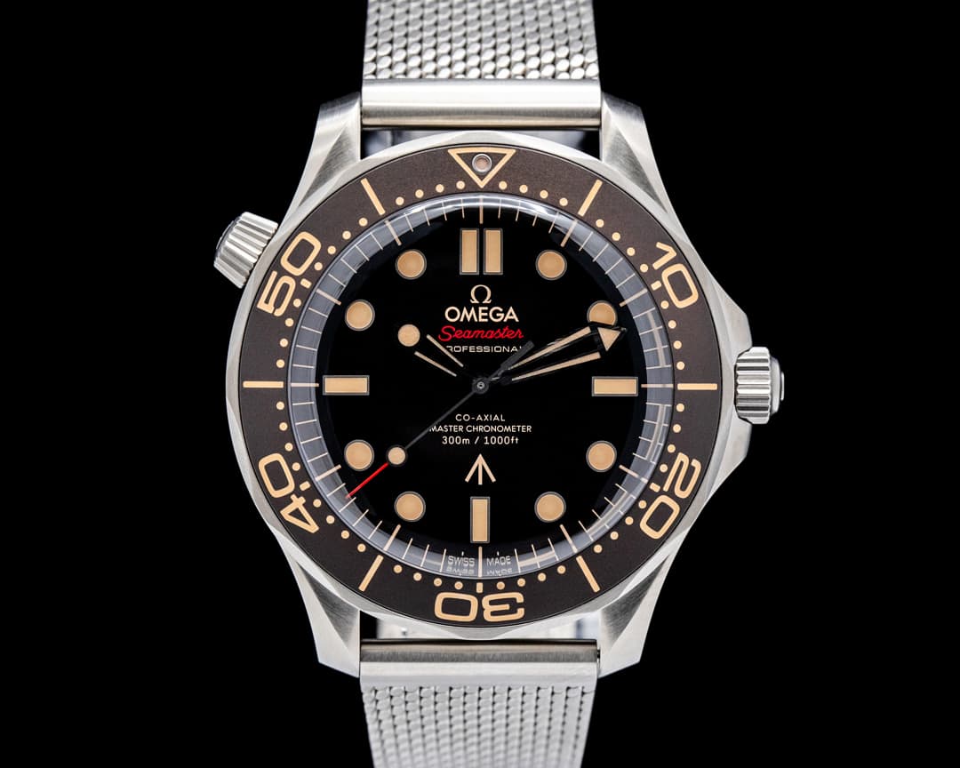 Image of Omega Seamaster Diver 300M 007 Edition Titanium Black Dial 2025
