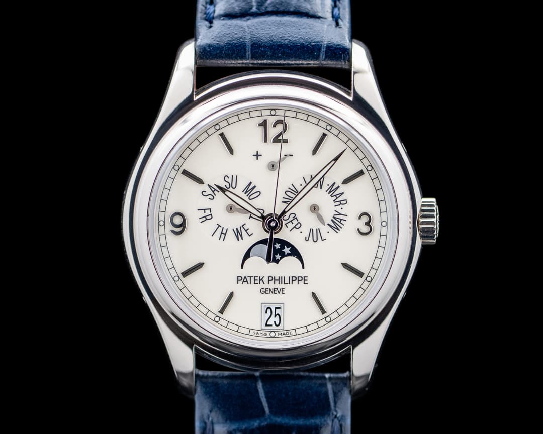 Image of Patek Philippe 5146G Annual Calendar 18K White Gold Cream Ivory Dial