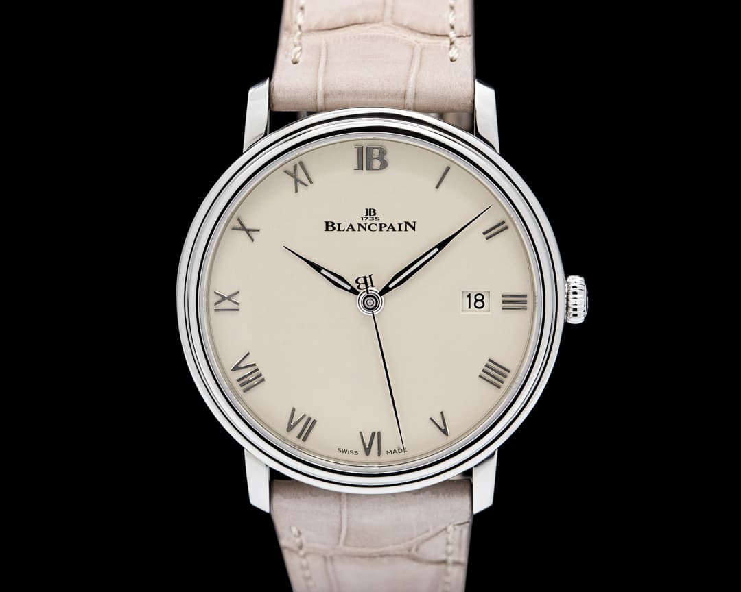 Blancpain 6224N Villeret Ultraplate SS Silver Dial