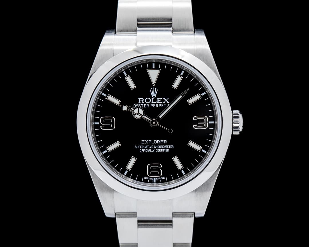 Rolex 214270 Explorer SS Black Dial
