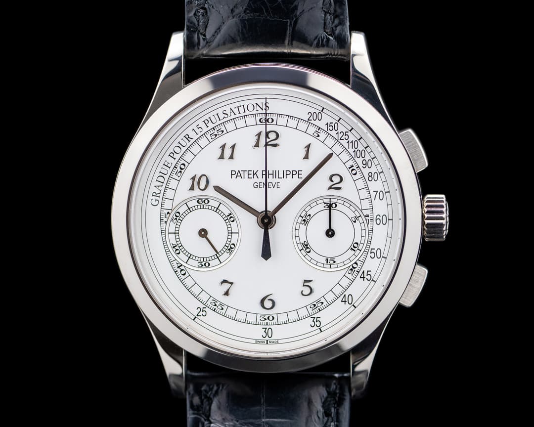 Image of Patek Philippe 5170G Chronograph 18K White Gold Silver Dial