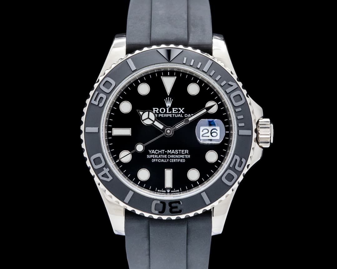 Rolex 226659 Yacht-Master 18K White Gold Black Dial