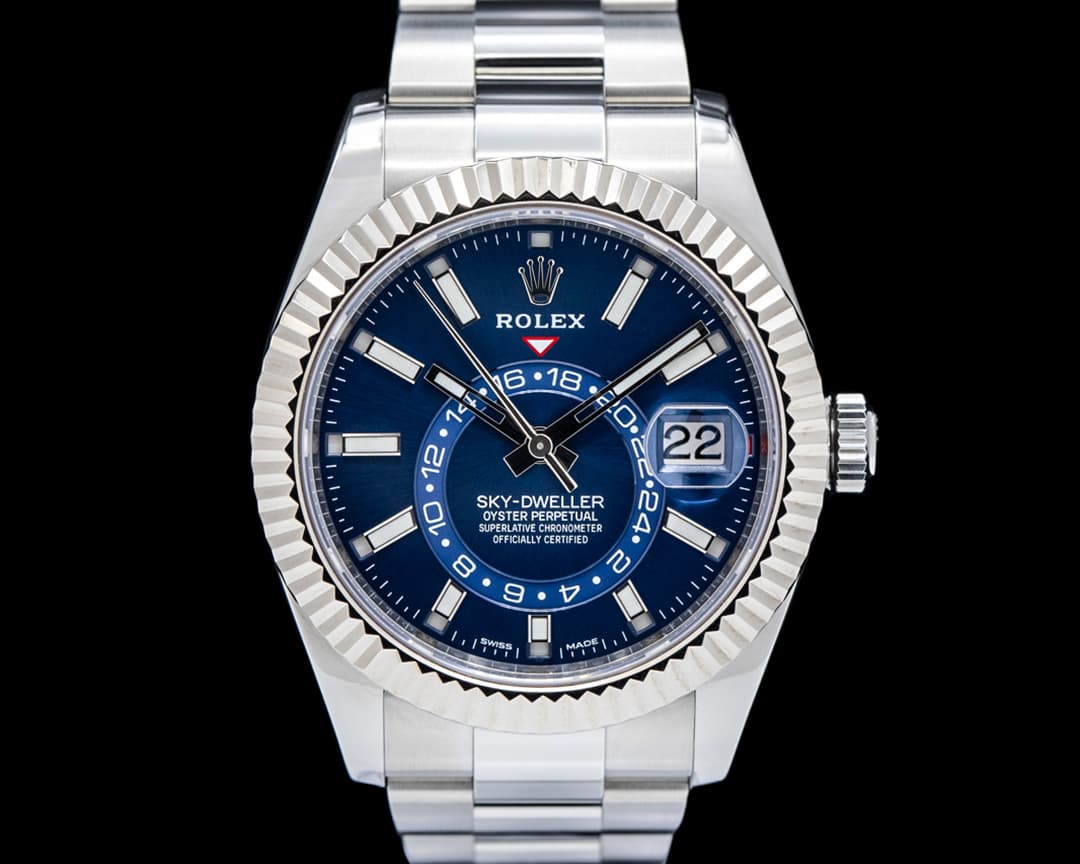 Rolex 326934 Sky-Dweller SS Blue Dial