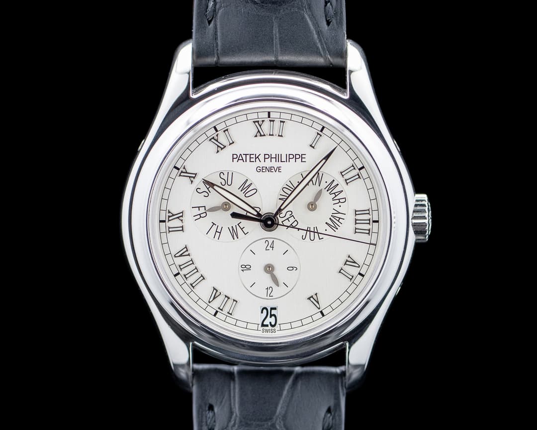 Image of Patek Philippe 5035P-024 Annual Calendar Platinum Silver Dial