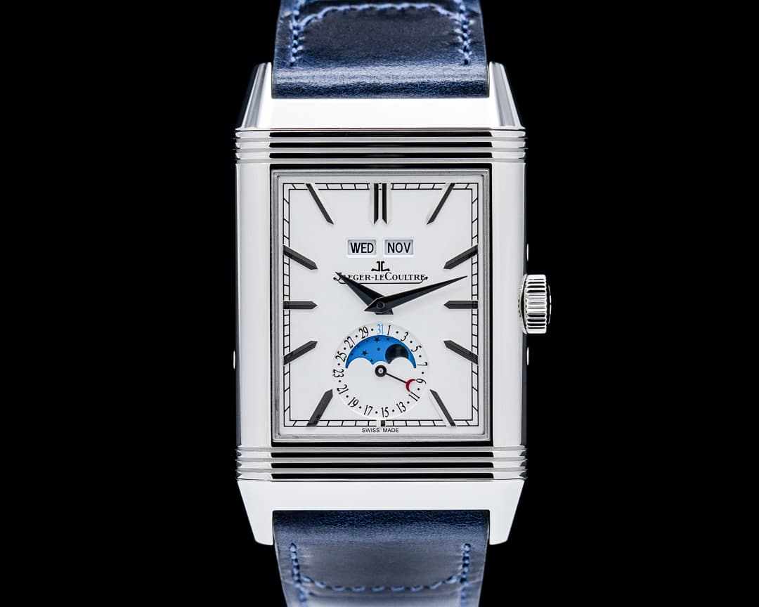 Jaeger-LeCoultre Q3918420 Reverso Tribute Duoface Calendar SS Silver Dial 2025