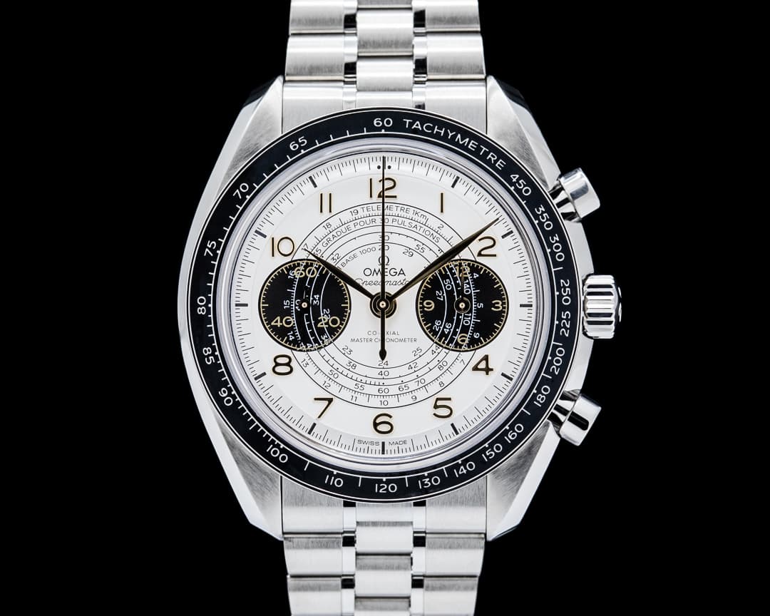 Image of Omega Speedmaster Chronoscope Paris 2024 SS Silver Dial