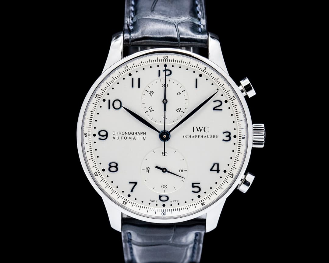 IWC Portugieser Chronograph SS Silver Dial
