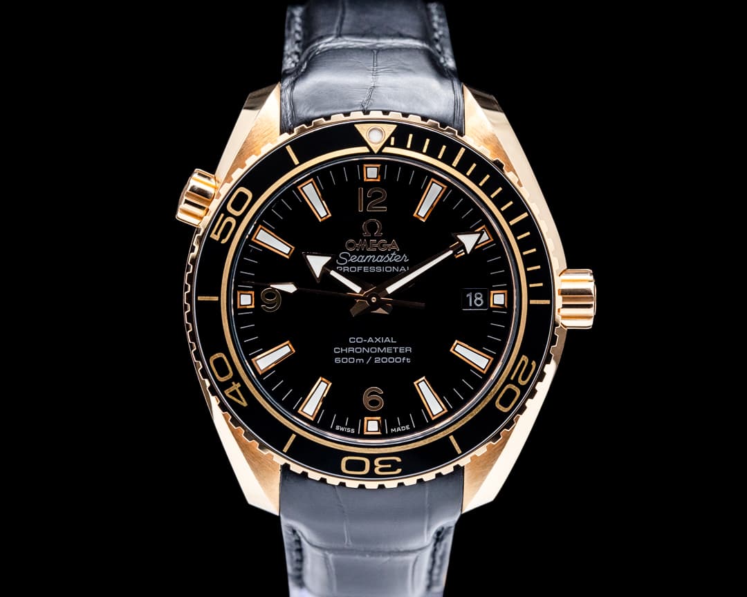 Image of Omega Seamaster Planet Ocean 600M Co-Axial 42 mm 18K Rose Gold Black Dial