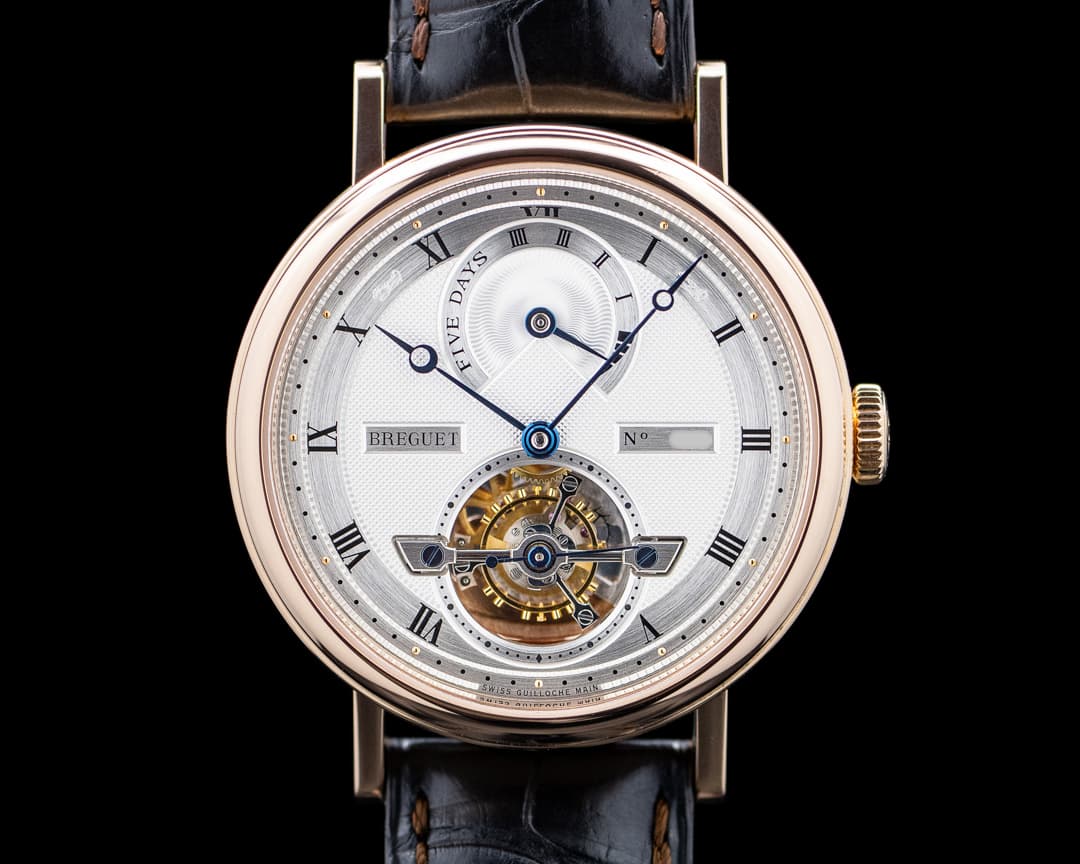 Breguet 5317BR Classique Tourbillon 18K Rose Gold Silver Dial