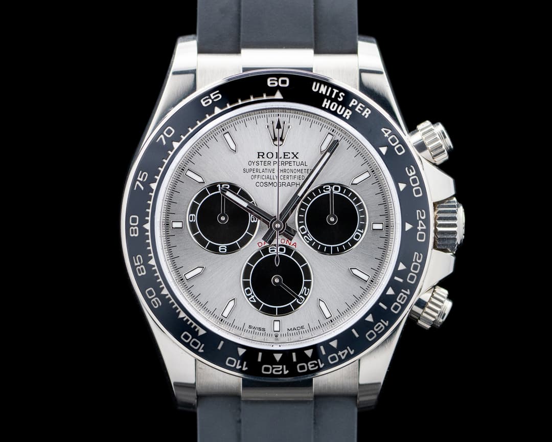 Image of Rolex 126519LN Daytona Ceramic 18K White Gold Silver Dial