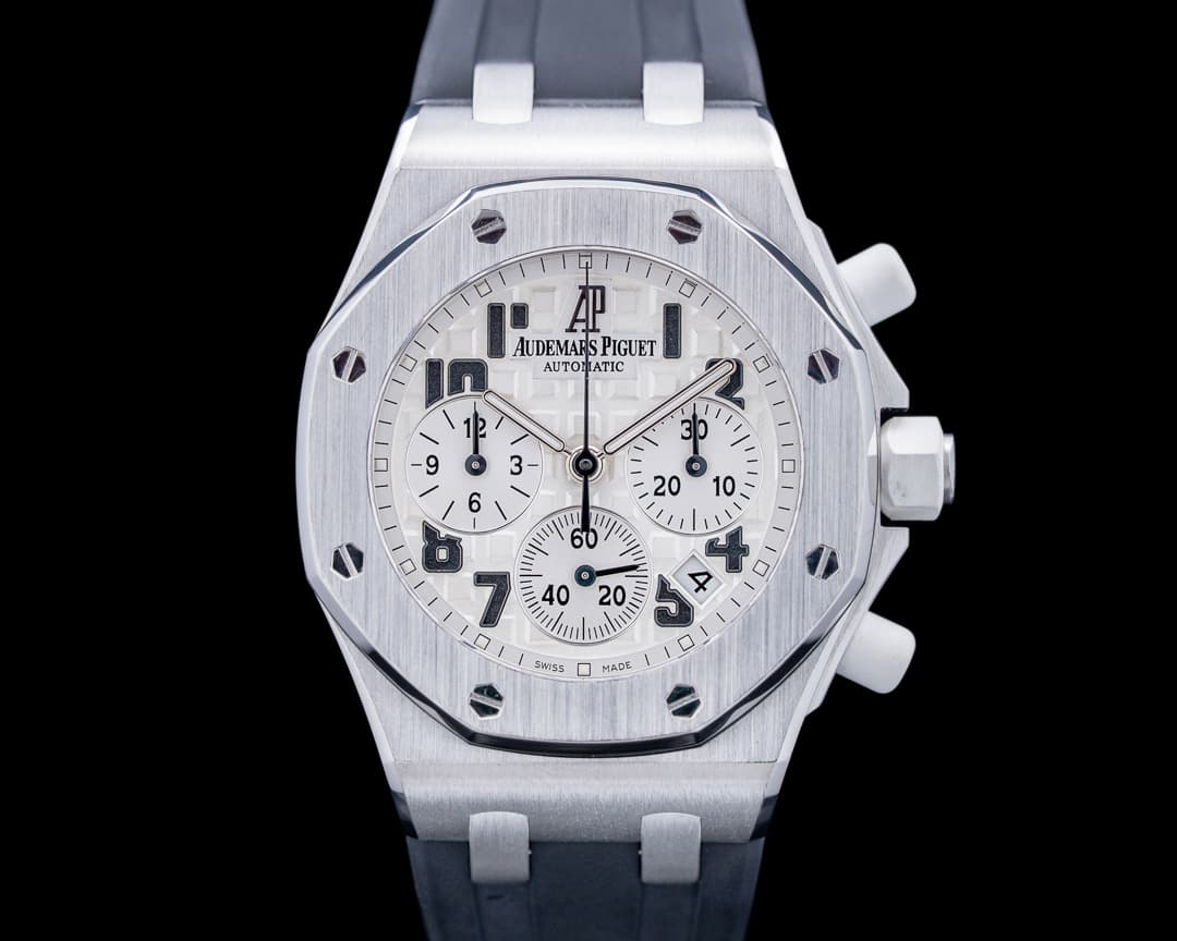 Image of Audemars Piguet 26283ST Royal Oak Offshore Lady Chronograph SS Silver Dial