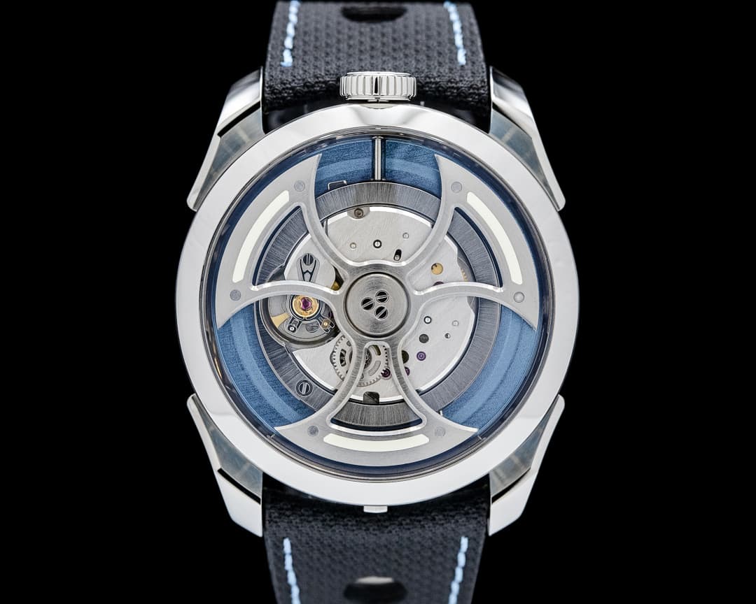 MB&F M.A.D. 1S SS Blue Dial