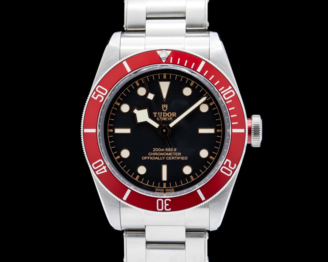 Tudor 79230R Heritage Black Bay Red SS Black Dial UNWORN